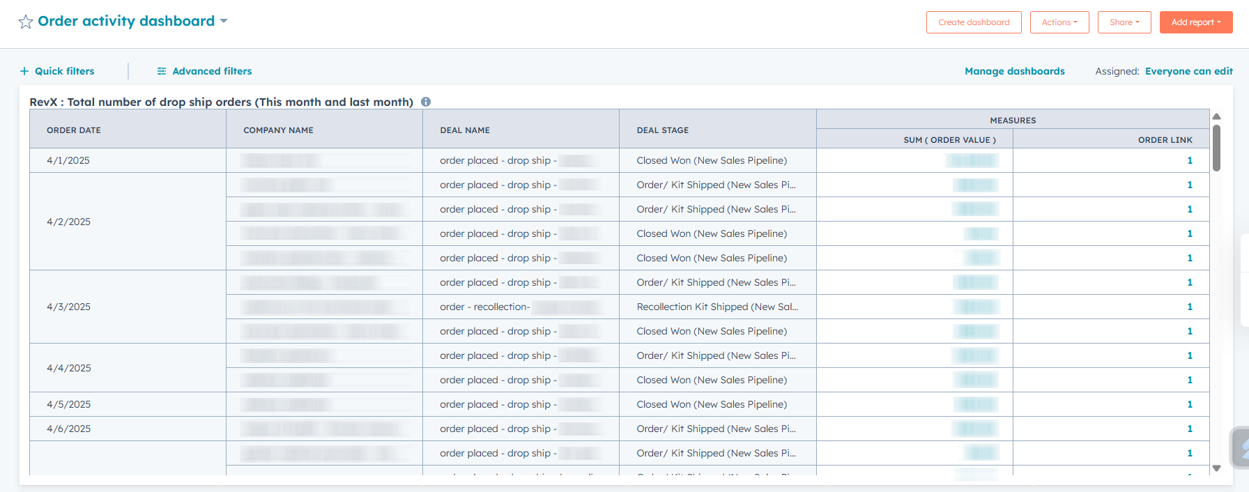 Sample report 