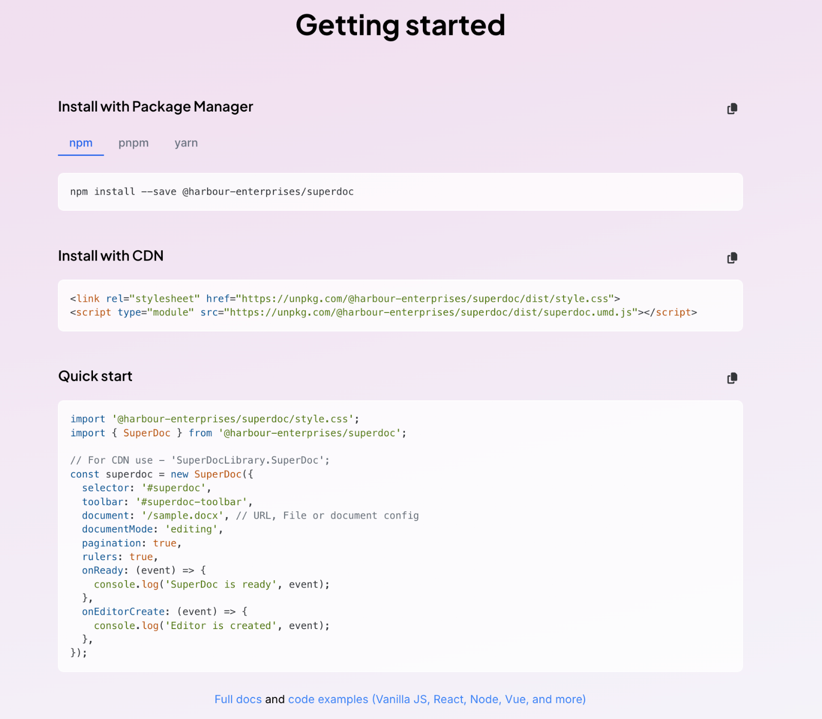 Superdoc implementation-3